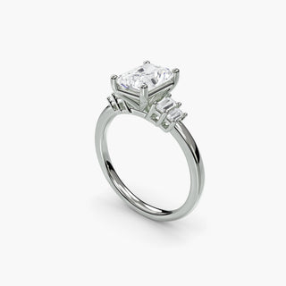 || #metal_white gold|platinum #diamond shape_radiant
