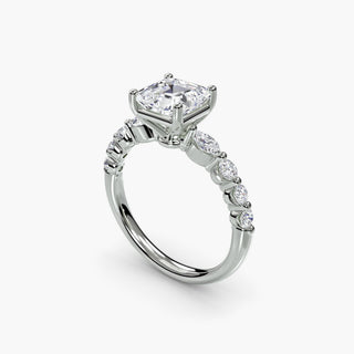 || #metal_white gold|platinum #diamond shape_asscher
