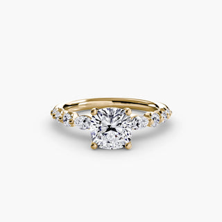 || #metal_yellow gold #diamond shape_cushion