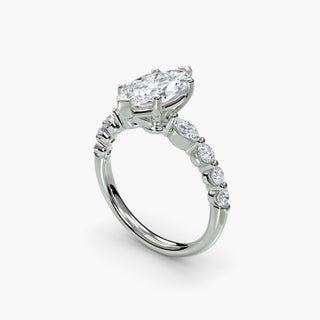 || #metal_white gold|platinum #diamond shape_marquise