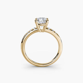 || #metal_yellow gold #diamond shape_cushion