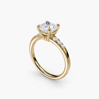 || #metal_yellow gold #diamond shape_cushion