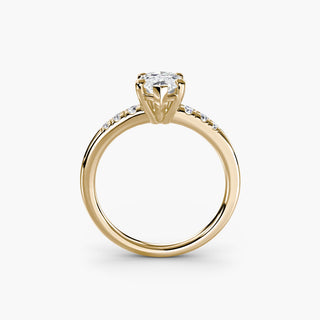 || #metal_yellow gold #diamond shape_marquise