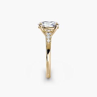 || #metal_yellow gold #diamond shape_oval