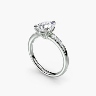 || #metal_white gold|platinum #diamond shape_pear