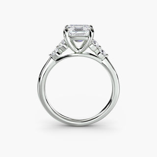 || #metal_white gold|platinum #diamond shape_asscher