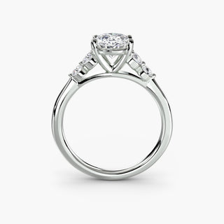 || #metal_white gold|platinum #diamond shape_oval