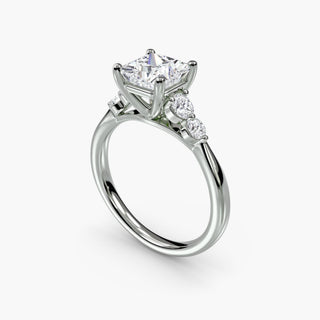 || #metal_white gold|platinum #diamond shape_princess
