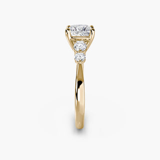 || #metal_yellow gold #diamond shape_princess