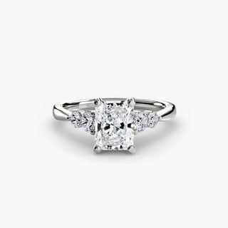 || #metal_white gold|platinum #diamond shape_radiant