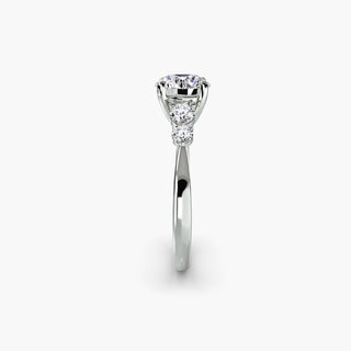 || #metal_white gold|platinum #diamond shape_round