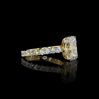 || #diamond shape_radiant #metal_yellow gold #center carat weight_3