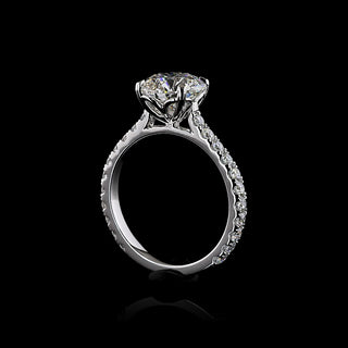 || #diamond shape_round #metal_white gold #center carat weight_2.5
