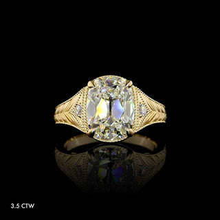 Vintage Antique Cushion Taylor Swift Engagement Ring