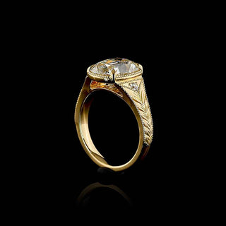 Vintage Antique Cushion Taylor Swift Engagement Ring