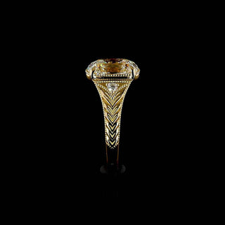 Vintage Antique Cushion Taylor Swift Engagement Ring