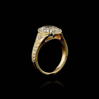 Vintage Antique Cushion Taylor Swift Engagement Ring