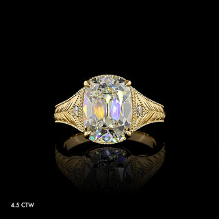 Vintage Antique Cushion Taylor Swift Engagement Ring