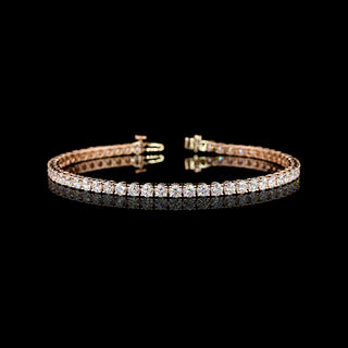 5 CTW Round Lab Grown Diamond Tennis Bracelet
