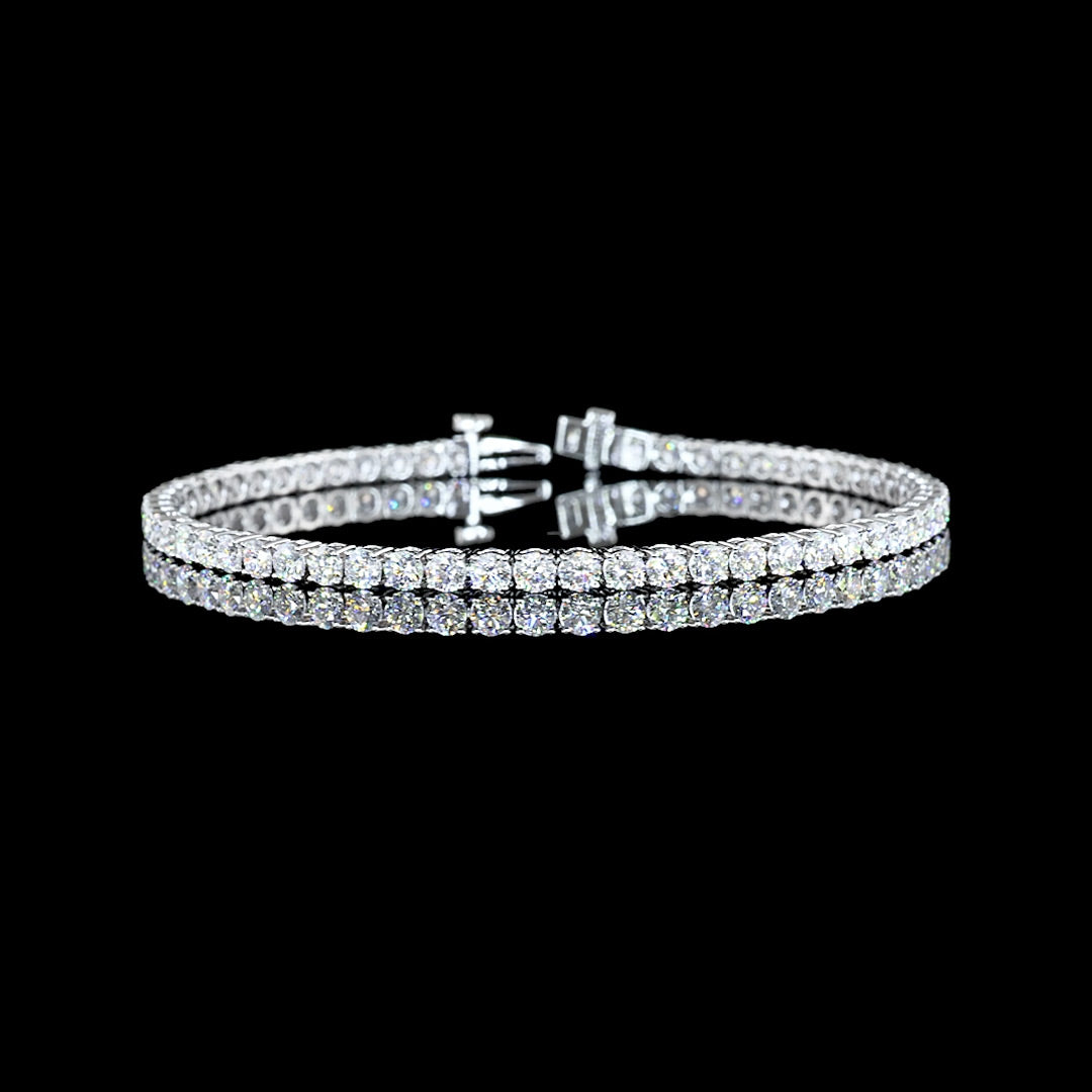 5 CTW Round Lab Grown Diamond Tennis Bracelet