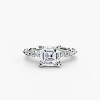 || #metal_white gold|platinum #diamond shape_asscher