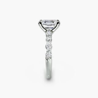 || #metal_white gold|platinum #diamond shape_emerald