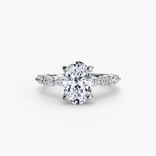 || #metal_white gold|platinum #diamond shape_oval