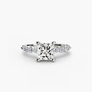 || #metal_white gold|platinum #diamond shape_princess
