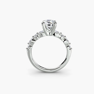 || #metal_white gold|platinum #diamond shape_round