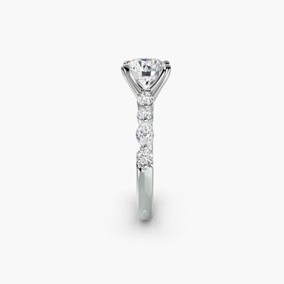 || #metal_white gold|platinum #diamond shape_round